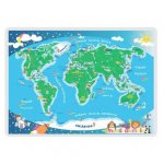 LAMINA A3 INFANTIL MUNDI ANIMALIA (42X29) CARTOGRAFIA