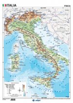 LAMINA A3 ITALIA FIS/POL ITALIANO (42X29) CARTOGRAFIA