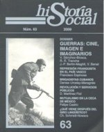 HISTORIA SOCIAL N.63 GUERRAS CINE IMAGEN E IMAGINARIOS