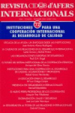 REVISTA CIDOB 72 DIC 2005 ENE 2006 INSTITUCIONES