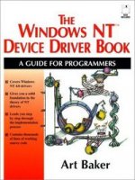 WINDOWS NT DEVICE DRIVER