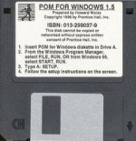 POM FOR WINDOWS DISK