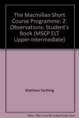 OBSERVATIONS UPPER INTERMEDIATE SB