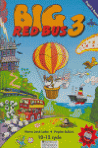 BIG RED BUS 3 PUPILS HEIIN5EP