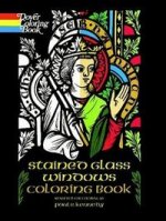 STAINED GLASS WINDOWS COLORING BOOK