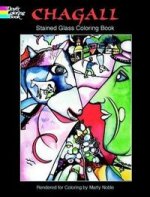 CHAGAL STAINED GLASS COLORING BOOK