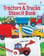 TRACTORS AND TRUCKS STENCIL BOOK