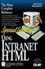 USING INTRANET HTML SPECIAL ED