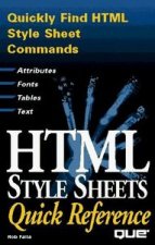 HTML STYLE SHEETS QUICK