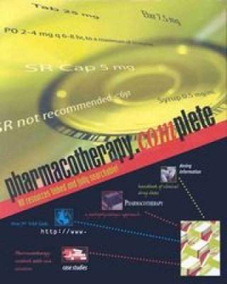 PHARMACOTHERAPY COMPLETE WIN/MACCOMP.