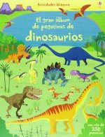 Gran album de pegatinas de dinosaurios