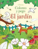 El jardin coloreo y pego