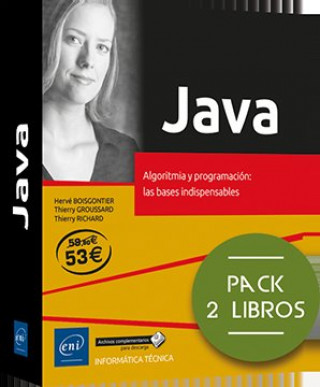 JAVA PACK DE 2 LIBROS ALGORITMIA Y PROGRAMACION LAS BASES