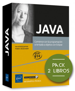 JAVA PACK DE 2 LIBROS COMIENCE CON LA PROGRAMACION ORIENTAD