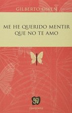 ME HE QUERIDO MENTIR QUE NO TE AMO