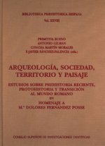 Arqueología, sociedad, territorio y paisaje
