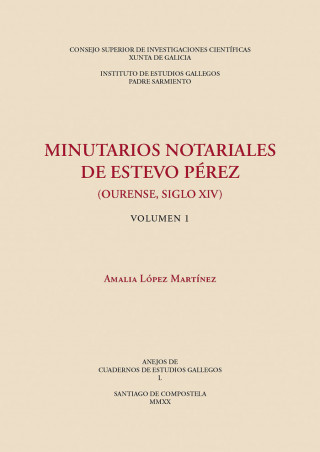 Minutarios notariales de Estevo Pérez (Ourense, siglo XIV)