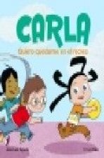 Carla. Vull quedar-me al pati