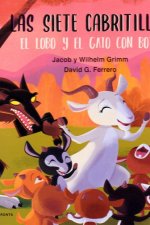 Las siete cabritillas, el lobo y el Gato con Botas