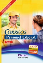PERSONAL LABORAL DE CORREOS. TEST DEL TEMARIO.Edic 2020-21