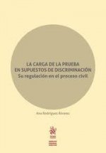 La Carga De La Prueba en Supuestos De Discriminación. Su Regulación en El Proceso Civil