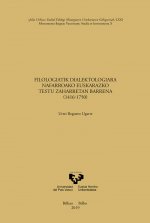 Filologiatik dialektologiara Nafarroako euskarazko testu zaharretan barrena (1416-1750)