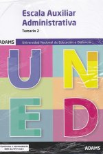 Temario 2 Auxiliares Administrativos Universidad Nacional de Educación a Distancia (UNED)