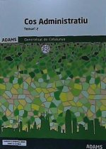 Temari 2 Cos Administratiu Generalitat de Catalunya