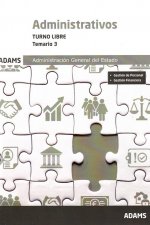 Temario 3 Administrativos de la Administración del Estado, turno libre
