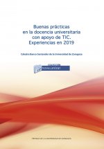 Buenas prácticas en la docencia universitaria con apoyo de TIC. Experiencias en 2019