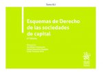 Tomo XLI Esquemas de Derecho de las Sociedades de Capital 6ª Edición 2020