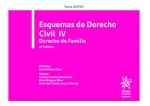 ESQUEMAS DE DERECHO CIVIL IV DERECHO DE FAMILIA
