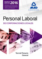Personal Laboral de Corporaciones Locales. Test del Temario General