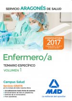 Enfermero/a del Servicio Aragonés de Salud. Temario específico volumen 1