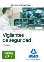 Vigilantes de seguridad, Área instrumental Temario