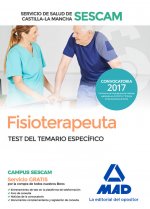 Fisioterapeuta del Servicio de Salud de Castilla-La Mancha (SESCAM). Test del temario específico