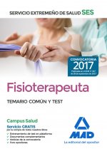 Fisioterapeuta del Servicio Extremeño de Salud (SES). Temario común y test