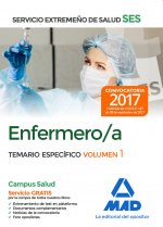 Enfermero/a del Servicio Extremeño de Salud (SES). Temario Específico volumen 1