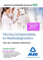 Técnico/a Especialista en Radiodiagnóstico del Servicio Extremeño de Salud (SES). Test de materias e