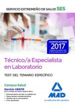 Técnico/a Especialista en Laboratorio del Servicio Extremeño de Salud (SES). Test de materias especí