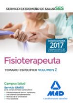 Fisioterapeuta del Servicio Extremeño de Salud (SES). Temario Específico volumen 2
