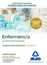 Enfermero/a de Instituciones Sanitarias de la Conselleria de Sanitat de la Generalitat Valenciana. T