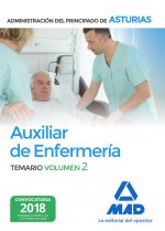Auxiliar de Enfermería de la Administración del Principado de Asturias. Volumen 2