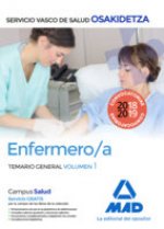 Enfermera/o de Osakidetza-Servicio Vasco de Salud. Temario General Volumen 1