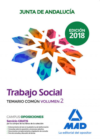 Trabajador Social de la Junta de Andalucía. Temario común volumen 2