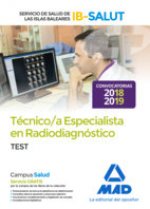 Técnico Especialista en Radiodiagnóstico del Servicio de Salud de las Illes Balears (IB-SALUT). Test