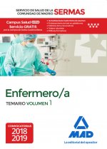 Enfermero/a del Servicio de Salud de la Comunidad de Madrid. Temario Volumen 1