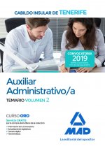 Auxiliar Administrativo/a del Cabildo Insular de Tenerife. Temario volumen 2