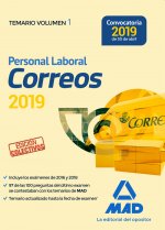Personal Laboral de Correos y Telégrafos. Temario Volumen 1 Edición Colectivos