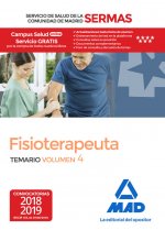 Fisioterapeuta del Servicio de Salud de la Comunidad de Madrid. Temario Volumen 4